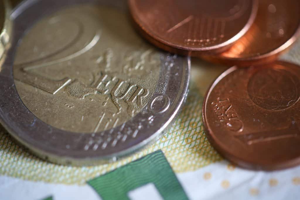 euro coins close up picjumbo com