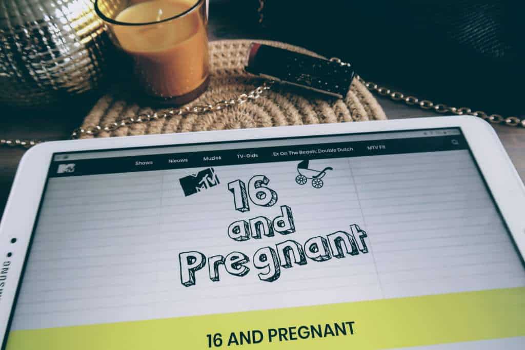 Favoriete MTV series 16 and pregnant tienermoeders zwanger jong documentaire moederschap tienermoeder Teen Mom - Mama's Meisje blog