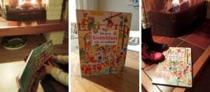 Collage Sinterklaas zoekboek Deltas review - Mama's Meisje blog