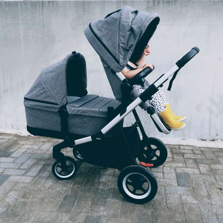 Silicium Eenheid in de tussentijd Review | Thule Sleek kinderwagen voor baby en peuter! - Mama's Meisje
