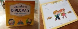 Collage Reuzeleuke diploma's voor kinderen Deltas - Mama's Meisje Blog