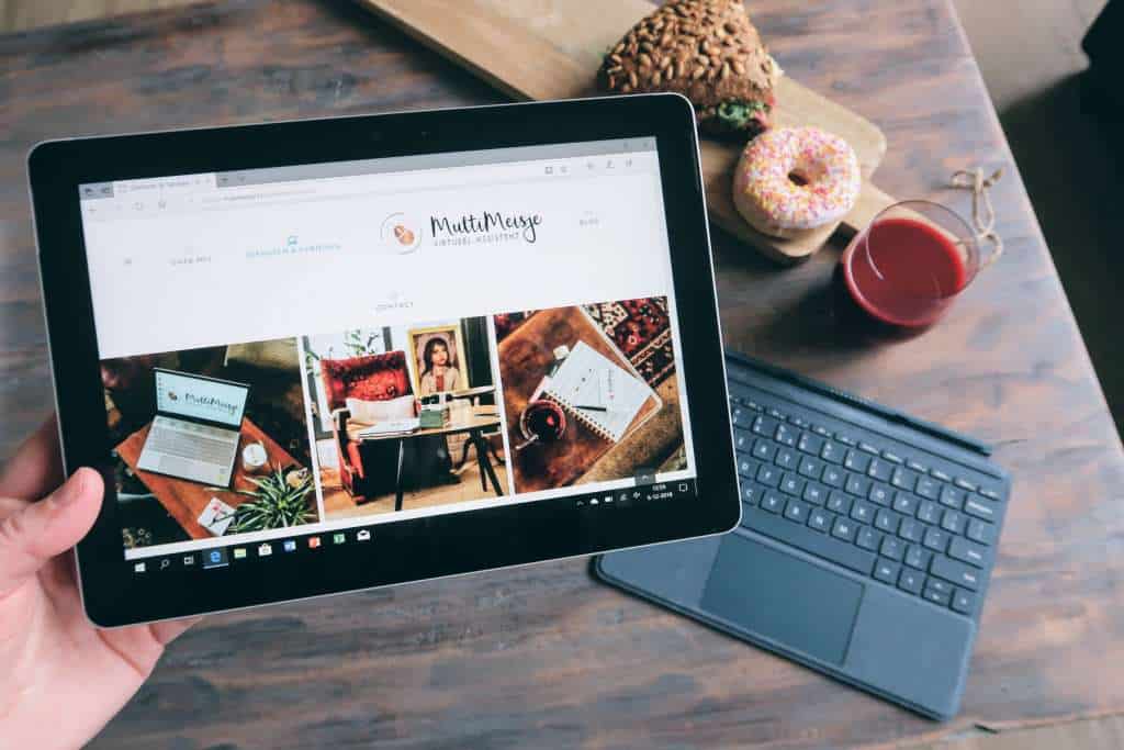 Review Microsoft Surface Go tablet laptop onderweg zzper ondernemer compact - Mama's Meisje blog