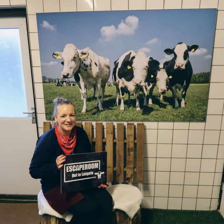 escape room haaksbergen hof te langelo boerderij melkstal koeien aaftinksweg 13 review beoordeling ervaring - Mama's Meisje blog