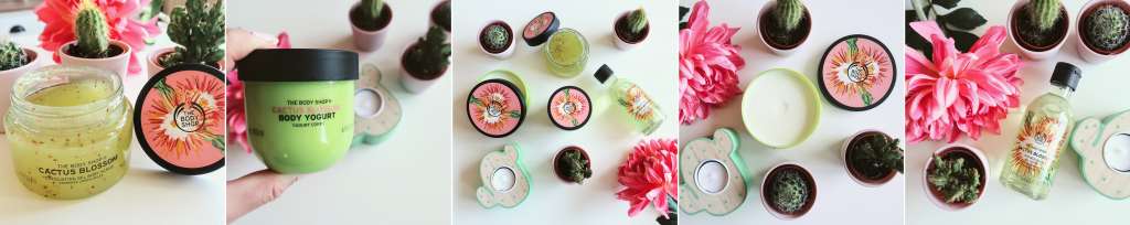 collage Special Edition Cactus Blossom collectie The Body Shop review - Mama's Meisje blog
