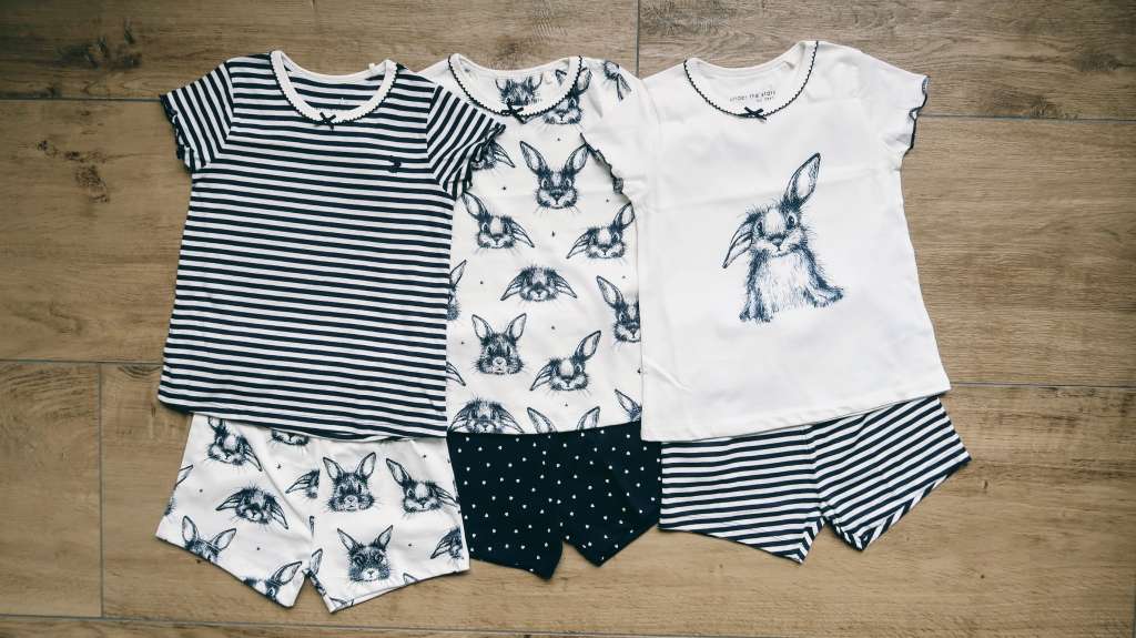 Next Direct pyjama konijnen shortama zomer shoplog zomerkleding meisjeskleding - Mama's Meisje blog