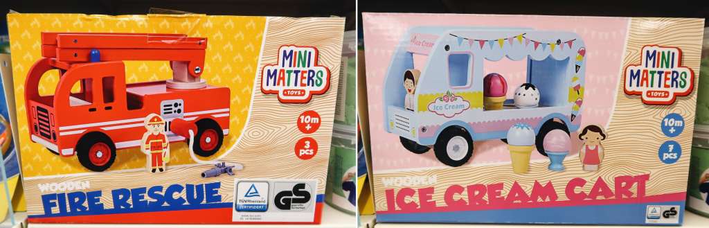 Houten speelgoed bij Action Mini Matters - Mama's Meisje blog