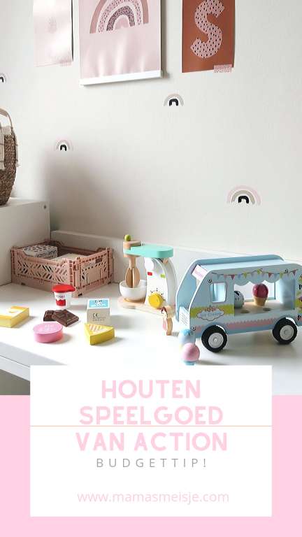 Pinterest Houten speelgoed van Action budgettip - Mama's Meisje blog