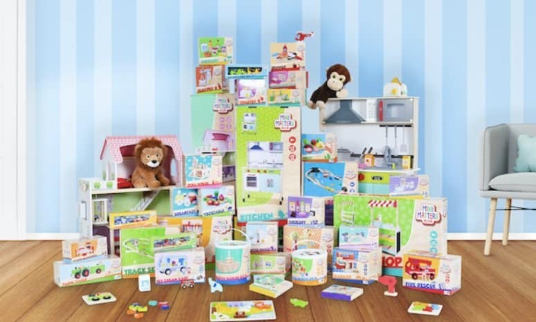persbericht action houten speelgoed mini matters - Mama's Meisje blog