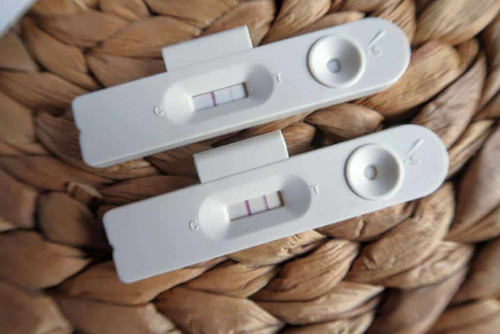 Verschil tussen zwangerschapstesten na 1 dag positieve test voor NOD dr. Original Test-point - Mama's Meisje blog