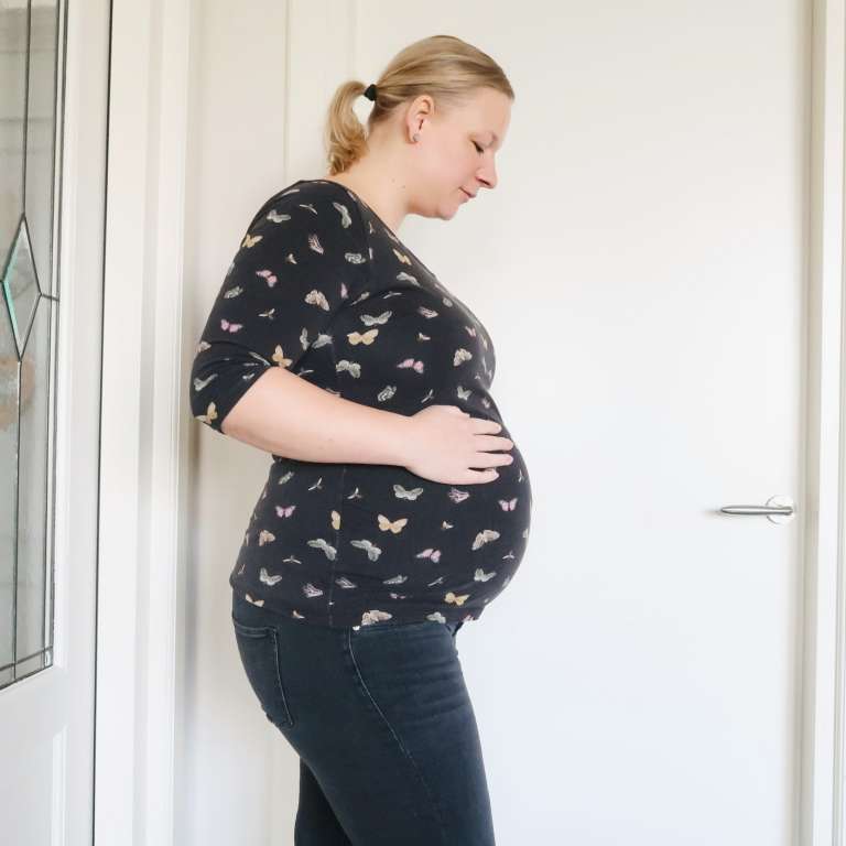 Placenta aan de voorkant minder babyschopjes voelen - Mama's Meisje blog
