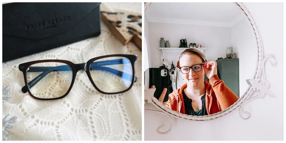 Prive Revaux bril met blauwlichtfilter Pearle Opticiens - Mama's Meisje blog