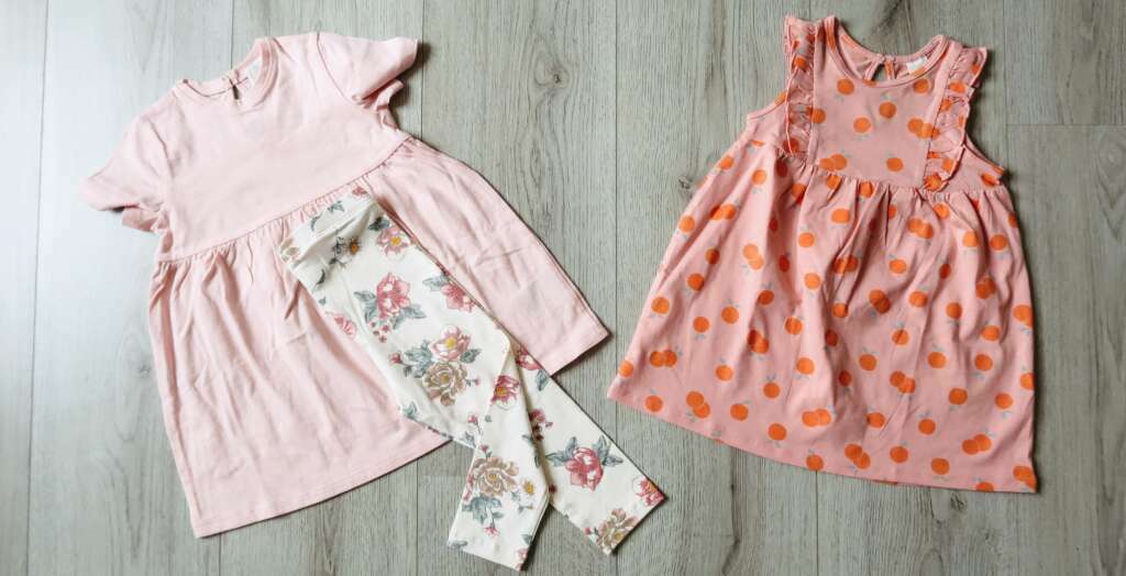 H&M babykleertjes jurkjes maat 80 - Mama's Meisje blog