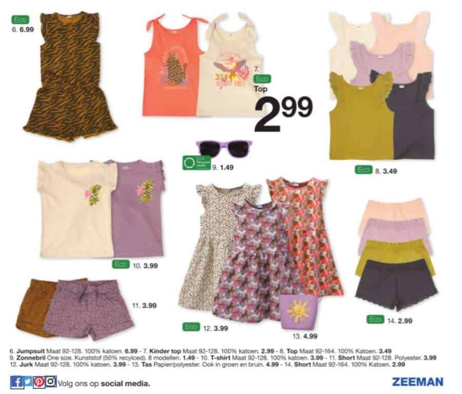 Kinderkleding zomer betaalbaar goedkoop budget mamablogger - Mama's Meisje blog