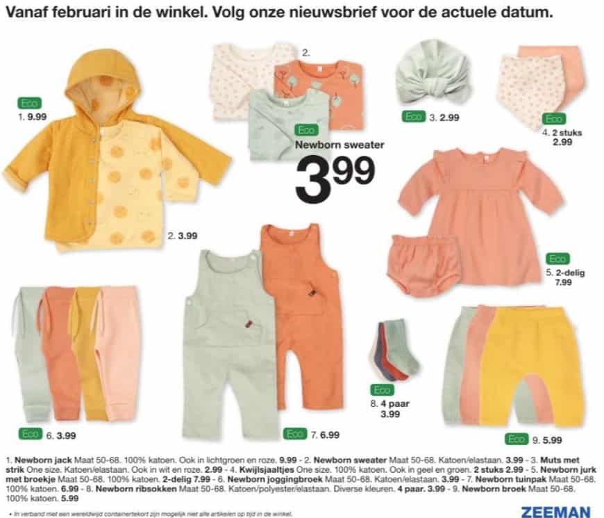 Zeeman babykleding collectie voorjaar 2022 - Mama's Meisje blog