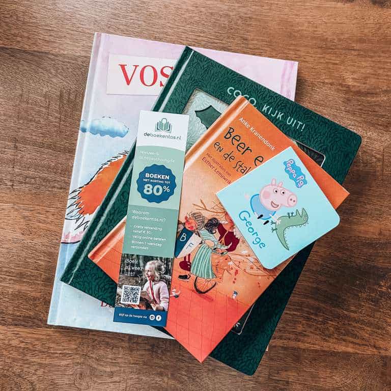 Budgettip Kinderboeken met korting deboekentas.nl review - Mama's Meisje blog