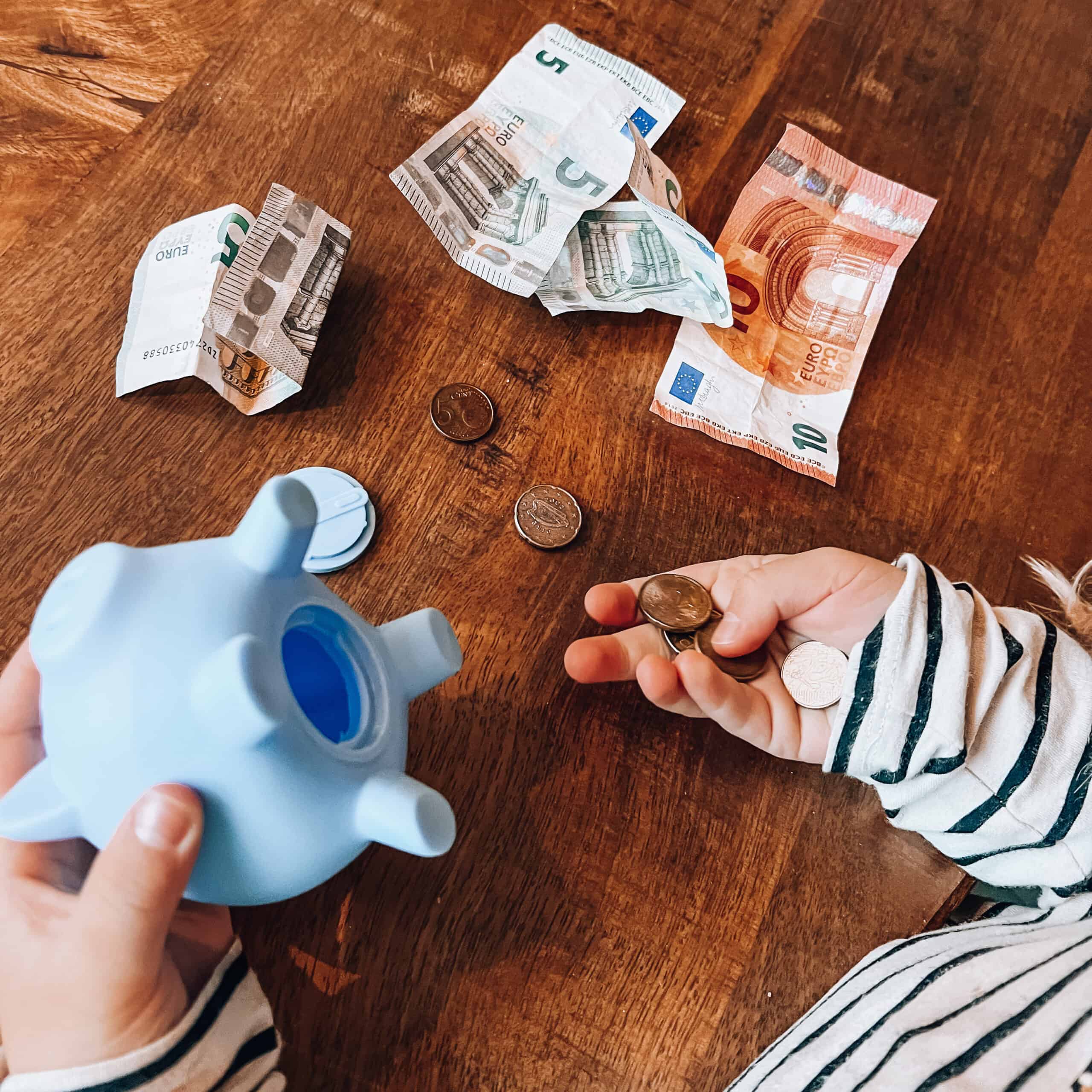 Financiële opvoeding Onze kinderen leren sparen - Mama's Meisje blog
