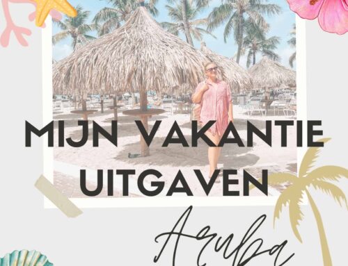 Mijn Kasboek | Mijn vakantie uitgaven op Aruba